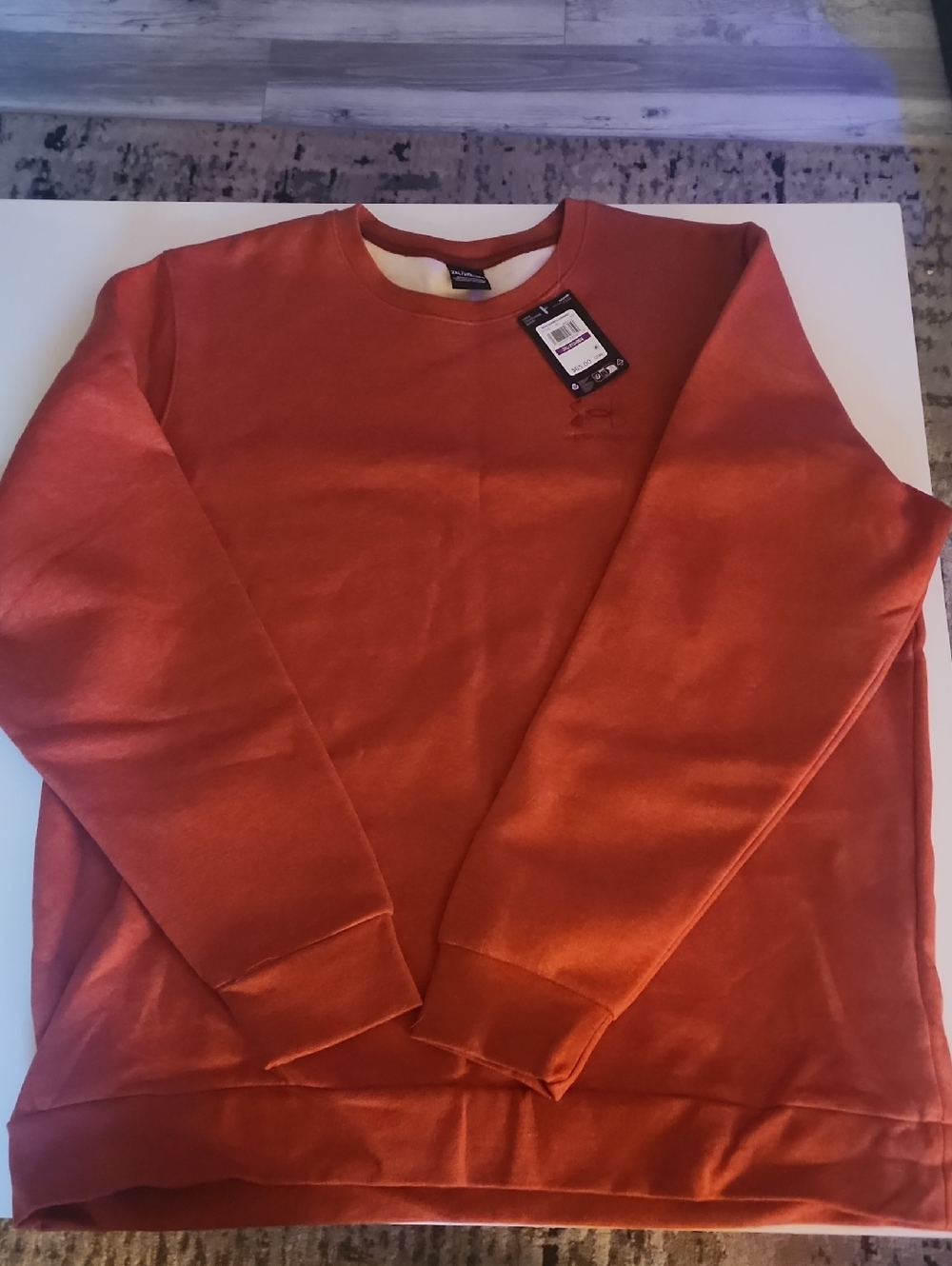 Under Armour Men's Rust Orange Crew Sweatshirt